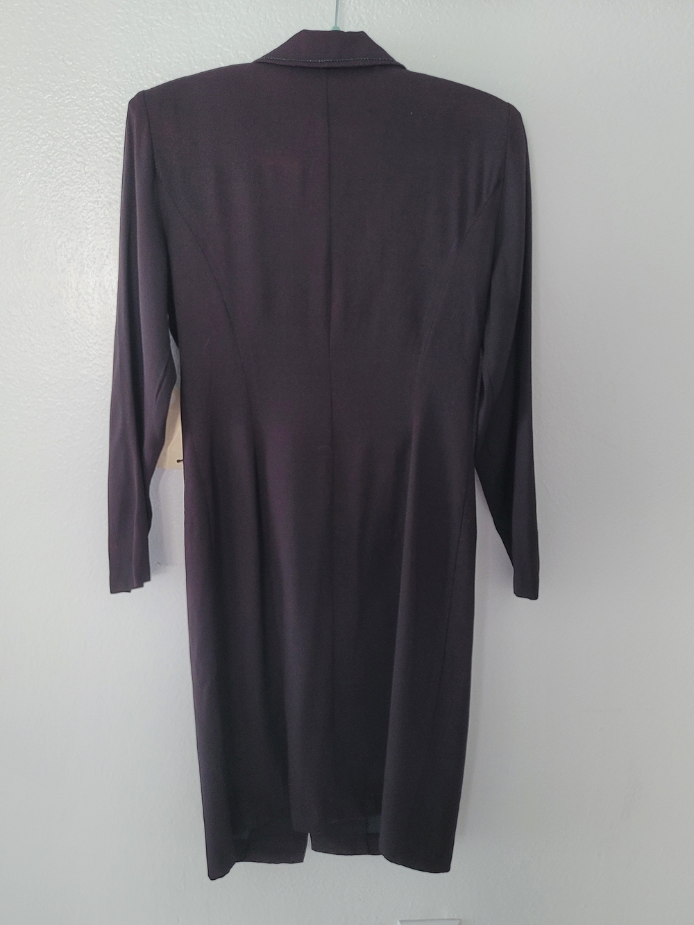 Nicole Studio New York Black Dress Women's 8 Lined Cocktail Vintage - Picture 5 of 11